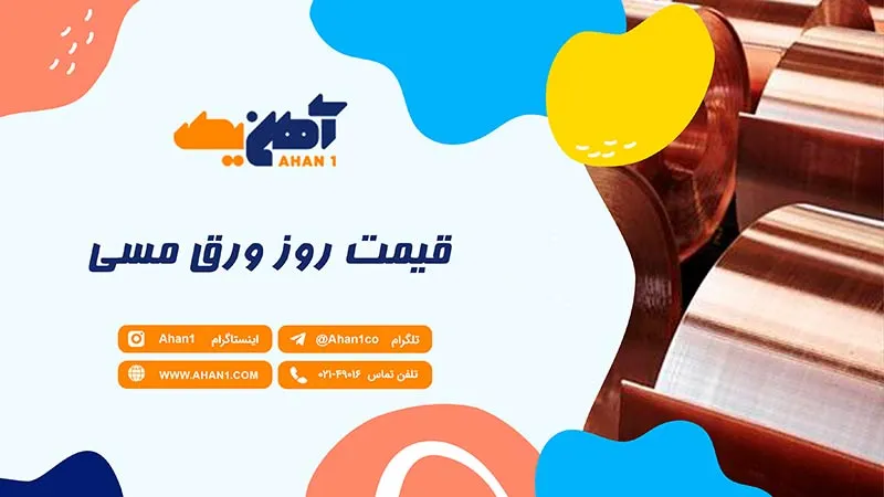 قیمت ورق مسی ارازن