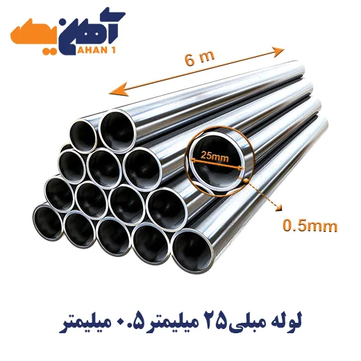 steel-furniture-pipe-size-25mm-thickness-.5-mm-1.webp لوله مبلی قطر 25 میلیمتر ضخامت 0/5 - تصویر 1